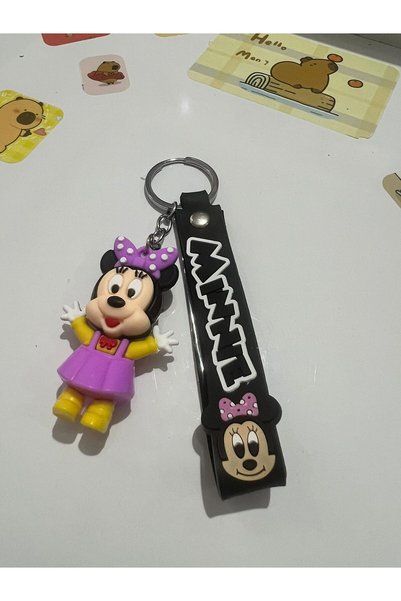 demirosa Mickey Minnie Mouse Keychain & Bag Accessory