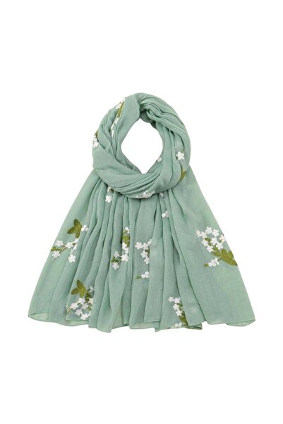 The Casius. Eșarfa Casius verde mentă