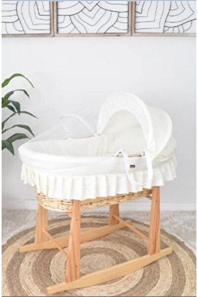 Fun Moment Moses Basket with Rocking Stand