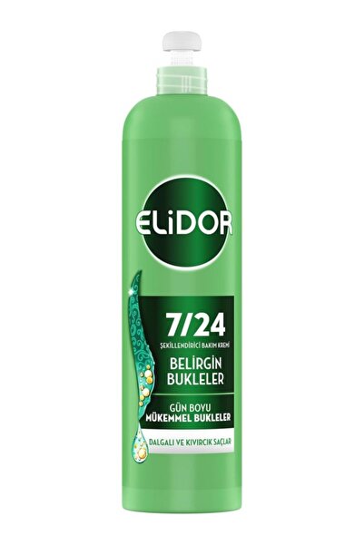 ShopZum كريم تصفيف الشعر إيليدور 7/24 لتجعيد الشعر المميز والشعر المموج والمج...