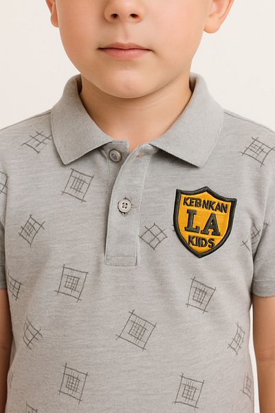 Yalçınoğlu Kids Tricou cu guler polo pentru copii 2-10 ANI I Tricou polo pentru copii cu model modern I Îmbrăcăminte băieți