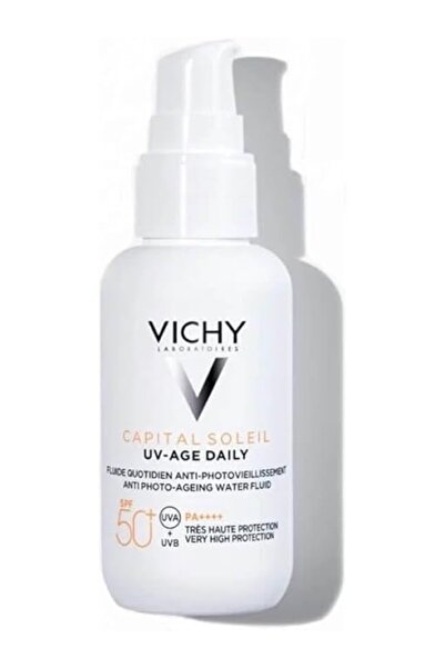 ShopZum كريم حماية من الشمس كابيتال سوليل Uv Age Daily Spf50 مضاد للشيخوخة 40 مل