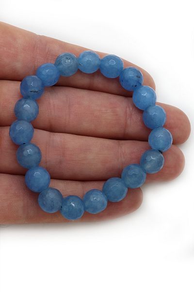 Esra Pamir Blue Agate Natural Stone Bracelet