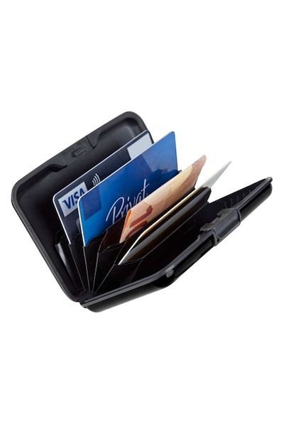 SyaMAG Port Card, 11x7 cm, Plastic, Negru