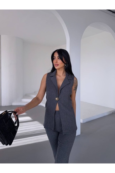 dolu butik Uludağ Vest Suit