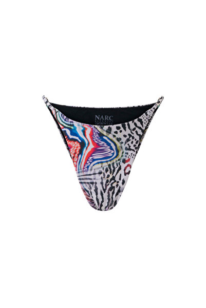 NARC Costa Rica Zebra Ayarlanabilir bikini alt