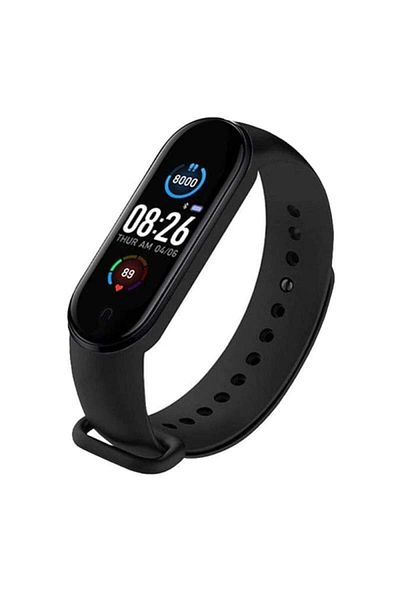 SIKS M7 SIKS Fitness Bracelet, Heart Rate Monitoring, Sleep, Blood Pressure Measurement, Black