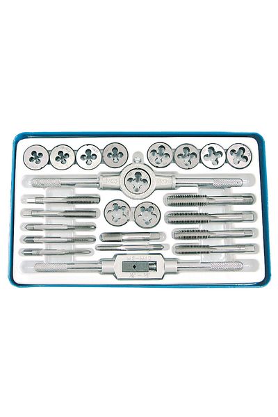 MEGA Trusa Tarozi Si Filiere Cu Accesorii M5-M12 - 24P.