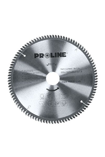 PROLINE Disc Circular Pentru Metal Cu Dinti Vidia 200Mm / 100D.