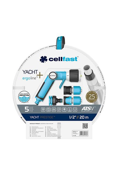Cellfast 5-Layer Water Hose 1/2" / 20M With Gun And Accessories