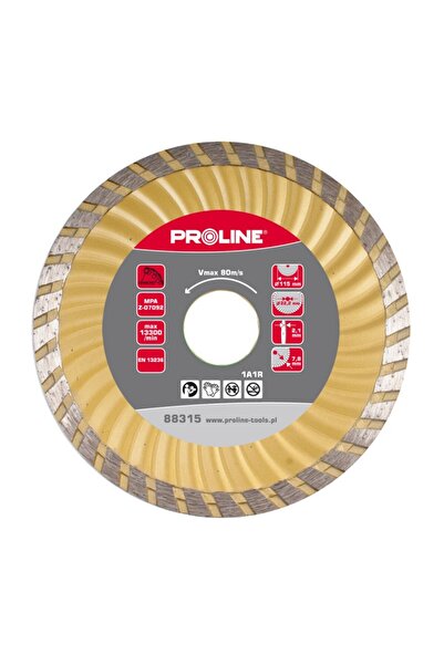 PROLINE Disc Diamantat Turbo Canelat Super Dur 230Mm