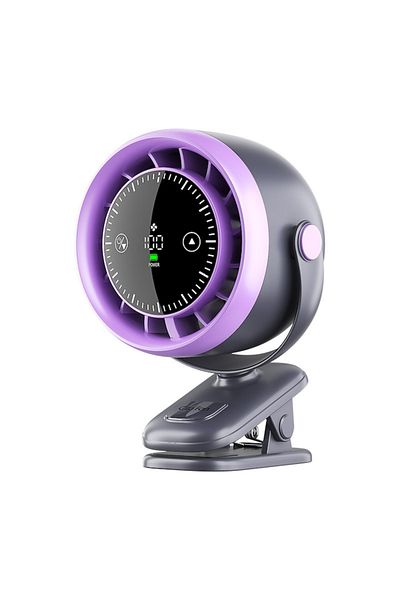 DLMDL Multifunctional DLMDL Fan 3-in-1 with 100 Speeds, App Control, Large Battery, and LCD Screen
