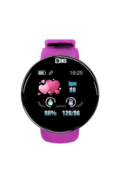 SIKS Fitness bracelet SIKS® Smartband Waterproof IP65, USB charging, Display Touch Color OLED, purple