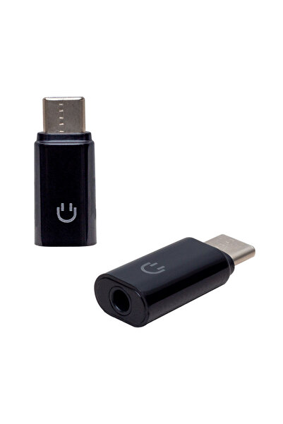 nelerbulurum Type-c Girişli Telefonlarla Uyumlu Kablolu Kulaklık Çevirici Type-c To Headphone Jack Aux Çevirici