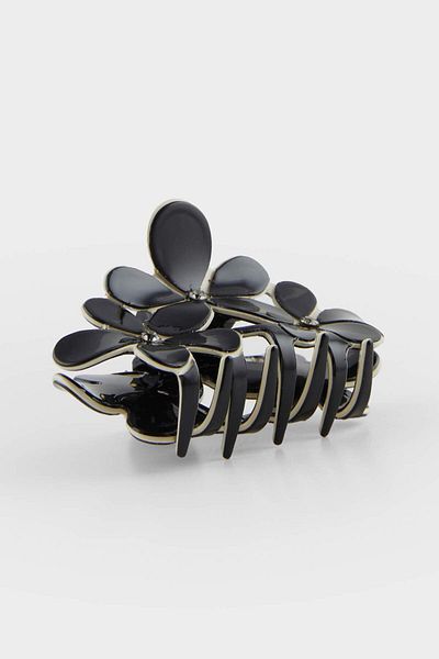 DeFacto Women's White Flower Latch Buckle F0770Axns