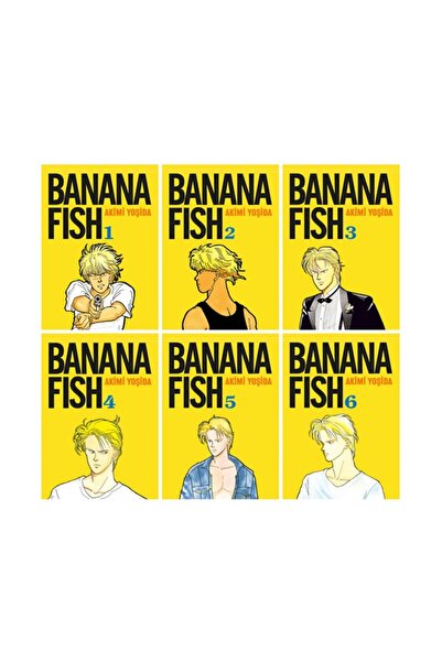 Gerekli Şeyler Yayıncılık Banana Fish 1-2-3-4-5-6 Manga Seti ayraç hediyeli