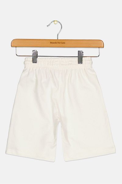 NİCKELODEON Toddlers Boy Paw Patrol Drawstring Short, Off White