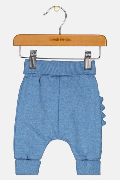 MOTHERCARE Toddlers Girl Embroidered Jogger Pants, Blue