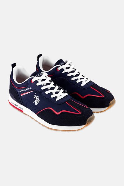 U.S. Polo Assn. Men Textile Lace Up Casual Shoes, Multicolor