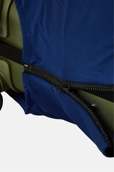 Algspar Solid Luggage Cover,Navy