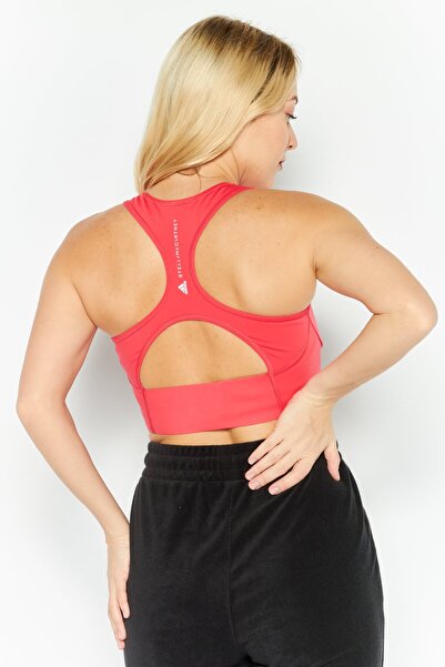 adidas x Stella McCartney Women Sportswear Fit Sleeveless Training Crop Top, Hot Pink