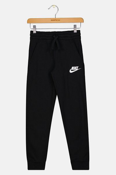 Nike Kids Boy Standard Fit Training Sweatpants, Black