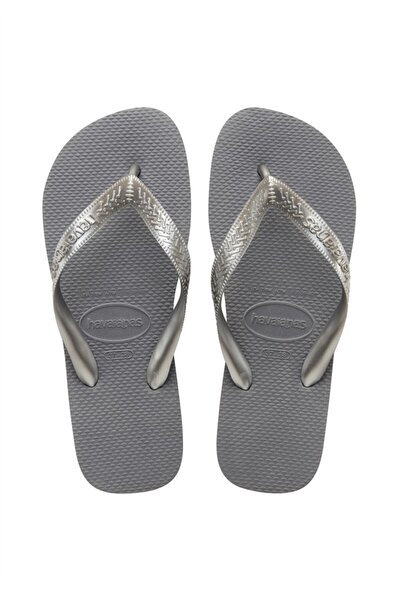 Havaianas Top Tiras Women's Gray Slippers - 4137428