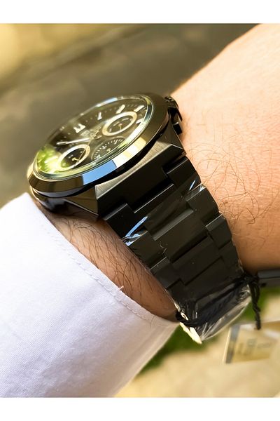 Reward Original Men Wrist Watch Waterproof Black Color Steel Cord Guaranteed 2 Years