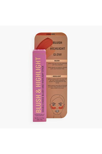 MAKEUP REVOLUTION Blush & Highlight Stick