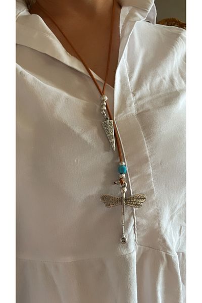by özllem Design Dragonfly Necklace