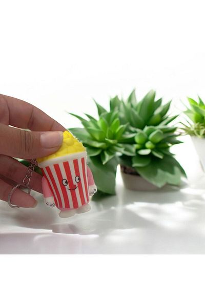 demirosa Soft Corn Shape Keychain & Bag Accessory