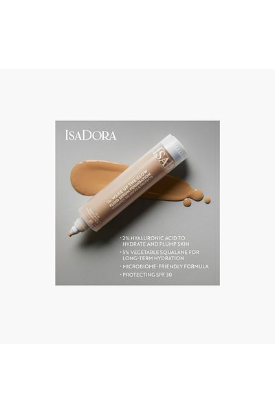 Isadora Wake Up the Glow Fluid Serum Foundation - 30 ml
