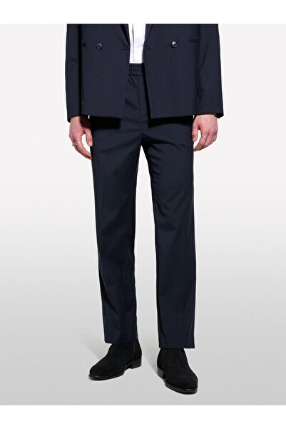 Sisley Viskoz Karışımlı Fermuar Detaylı Regular Fit Jogger Pantolon Erkek Bej Pantolon - 325P4TBJSF050