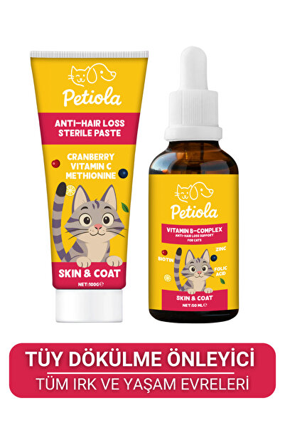 Petiola Tüy Dökülmesini Önleyici ve Tüy Sağlığını Destekleyici, Tüy Yumağı Ve...