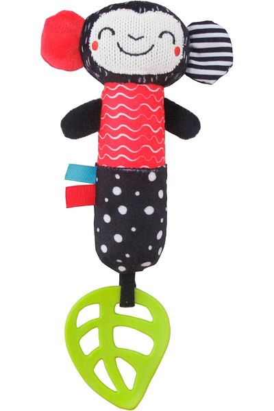 Moon Soft Rattle Plush Toy: Explore the Vibrant Forest with Adorable Animal Characters