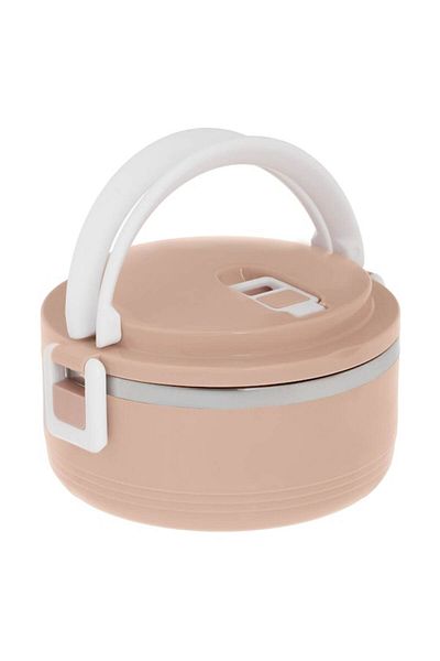 SyaMAG Round Thermal Food Container, 500ml, Pink