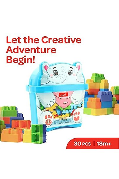 Moon ألعاب مكعبات إبداعية من ماركة ذا مون للأطفال - 30 قطعة