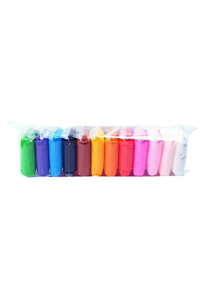 LUDIRO Set Plastilina Inteligenta, 12 Pungi, cu Accesorii de Modelare, Multicolor, + 3 ani, Utility One