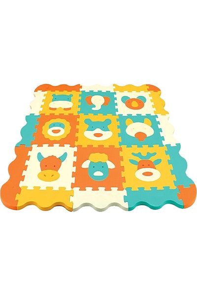 Moon Kids Puzzle Activity Floor Mat Best Playmat for Cognitive Development, Nonslip Surface