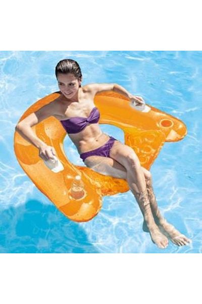 Intex Inflatable Chair Mattress with Handles & Cover 1.52 x 0.99 m - Intex