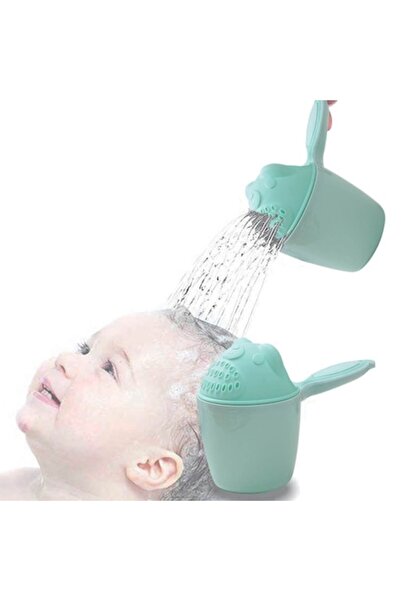 SyaMAG Cana Clatire Bebelusi, Model Ursulet, Maner 10 cm, Culoare Verde Menta...