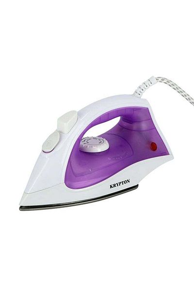 KRYPTON Powerful Non-stick Soleplate Iron With Self Clean Function And Variable Steam Control 1200 W
