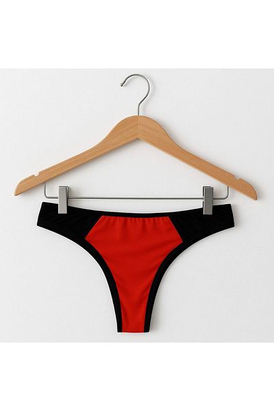enmodaiçgiyim Red Women's Thong Panties