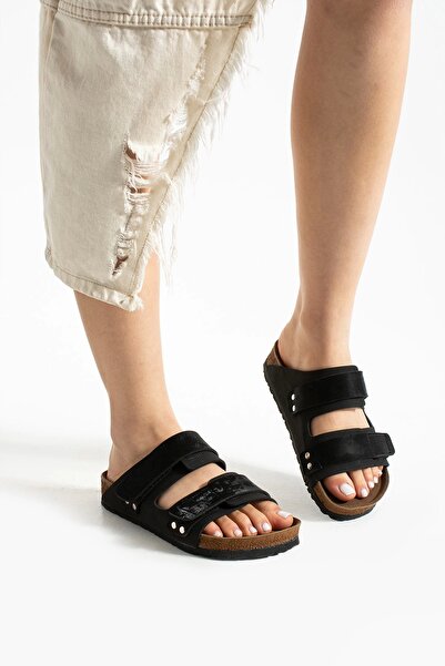 Sivarro Duoflex Жіночі капці Чорні – Ультралегкі ортопедичні нековзні підошви Повсякденні