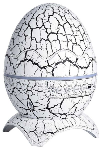 Generic 3D Dinosaur Egg Bluetooth Speaker – LED Night Light Star Projector with Remote & Music Sync