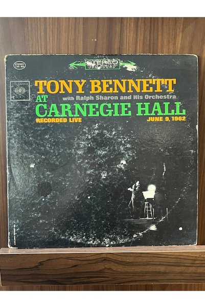 Tony Bennett With Ralph Sharon And His Orchestra - At Carnegie Ha