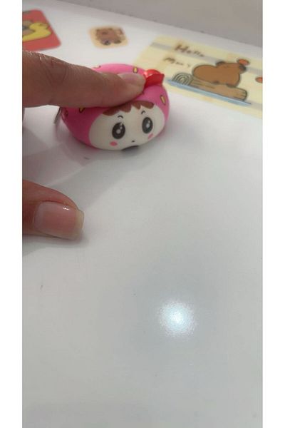 demirosa سلسلة مفاتيح وحقيبة إكسسوارات لطيفة وناعمة من TOYKY TOYS SQIİSHY