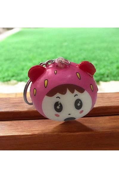 demirosa سلسلة مفاتيح وحقيبة إكسسوارات لطيفة وناعمة من TOYKY TOYS SQIİSHY