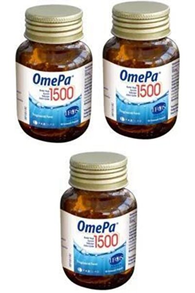 Omepa Fish Oil 1500 Mg 30 Capsules 3 Pieces