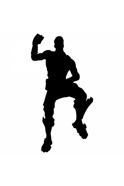 INOVATIX Set de 8 piese, autocolant Fortnite Dance, INOVATIX®. 6 cm